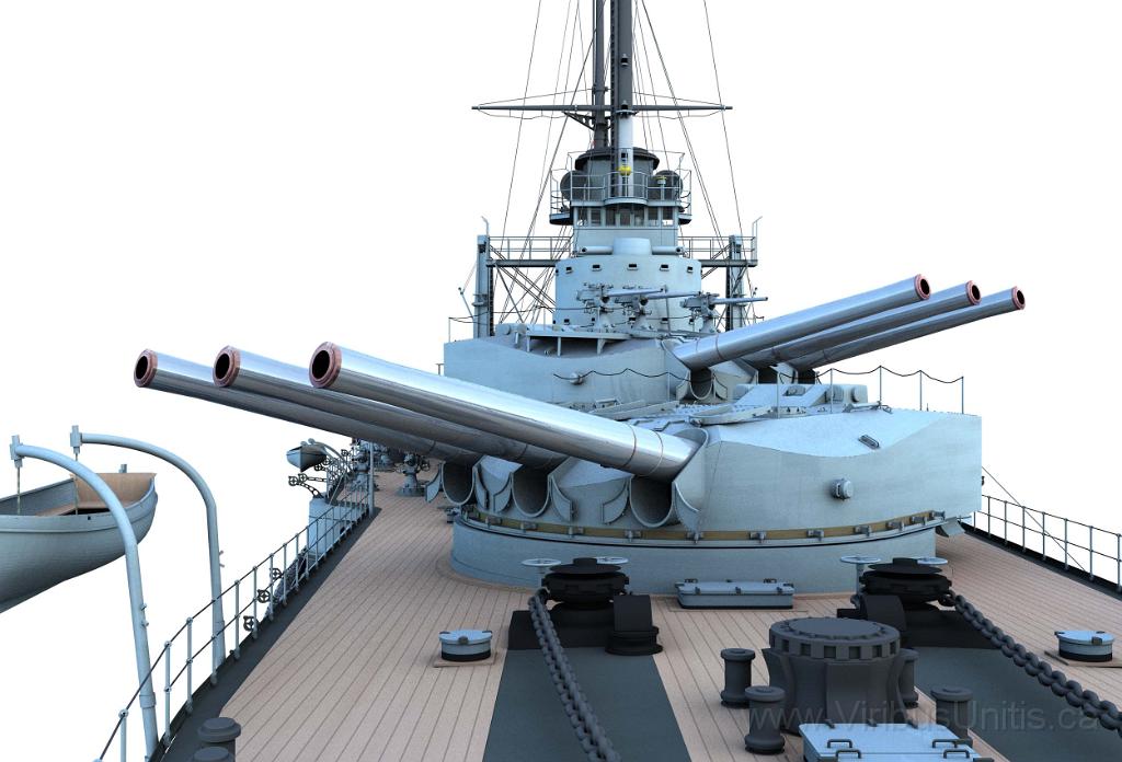 CK68-Partial Ship-Bow-Turrets I and II Close-Looking Back.jpg